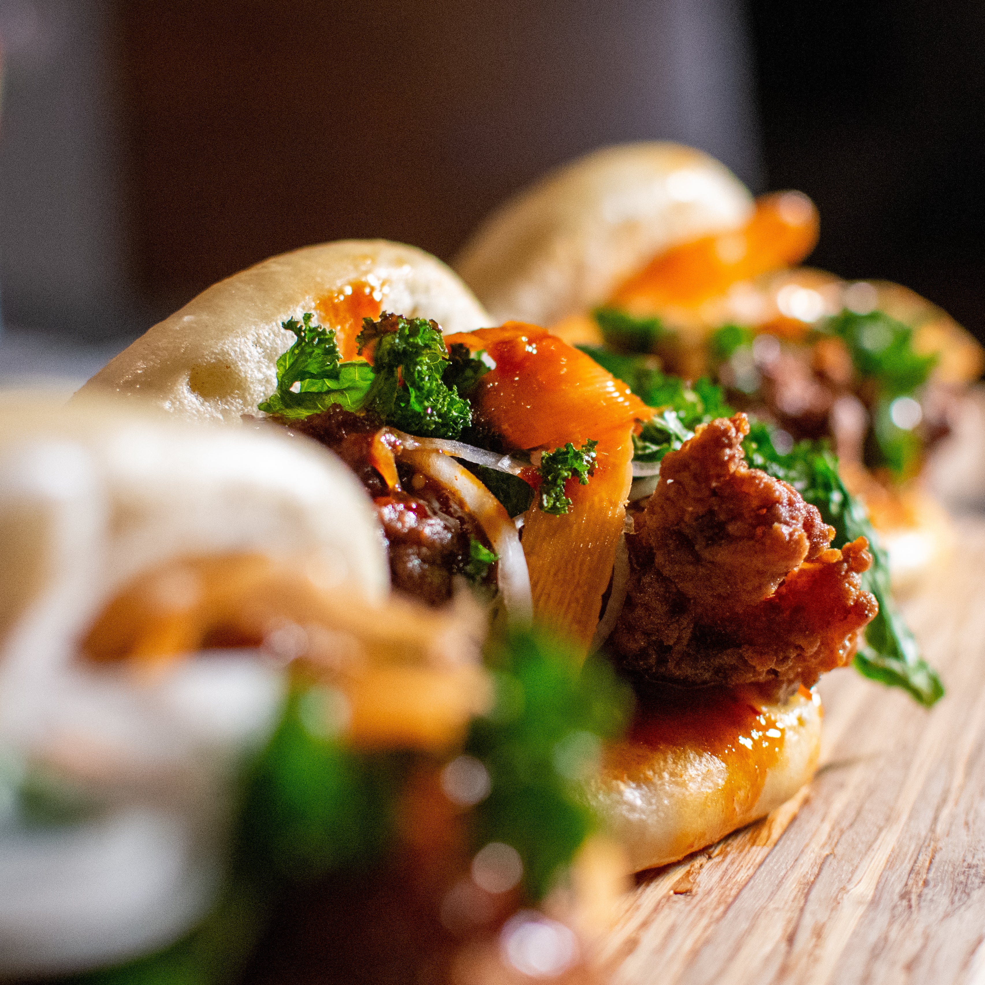 Korean Fried Chicken Bao Buns- Evening Class The Artisans' Kitchen