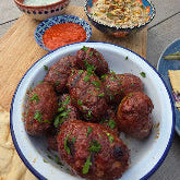 Middle Eastern BBQ Feast – Koftas, Flatbreads, Baba Ganoush & Fattoush