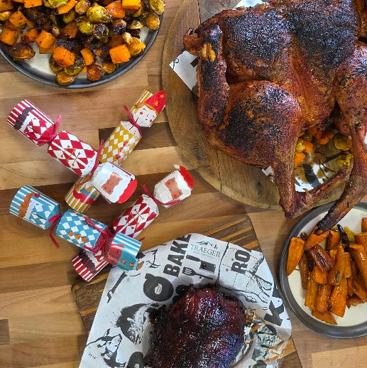 Traeger Christmas Feast