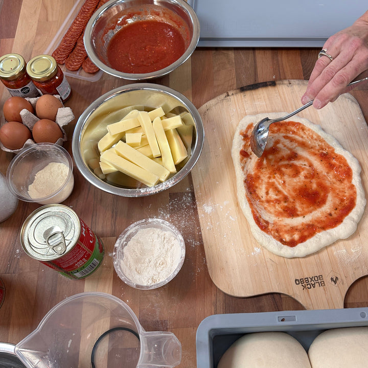 Cook Together Ghoul-licious Pizza & Hotdog Fingers