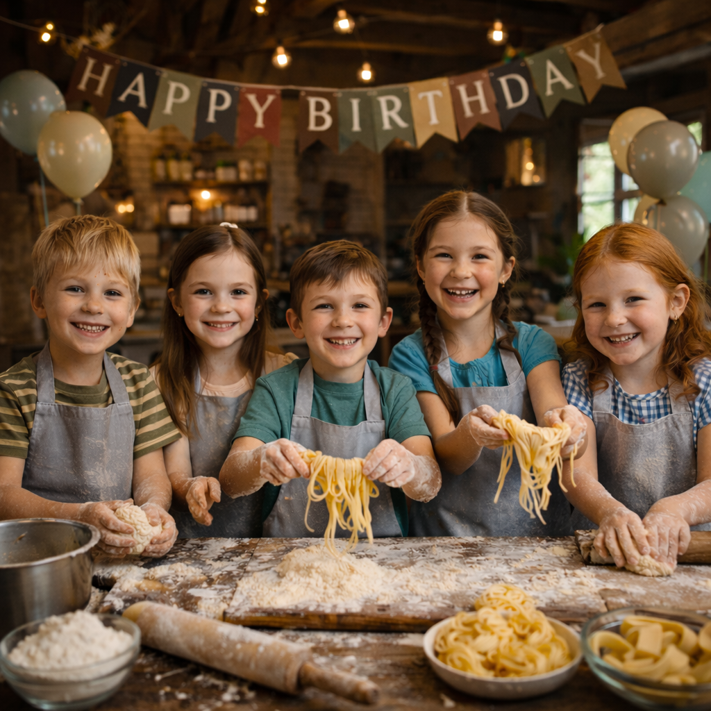 Children's Cookery Birthday Party