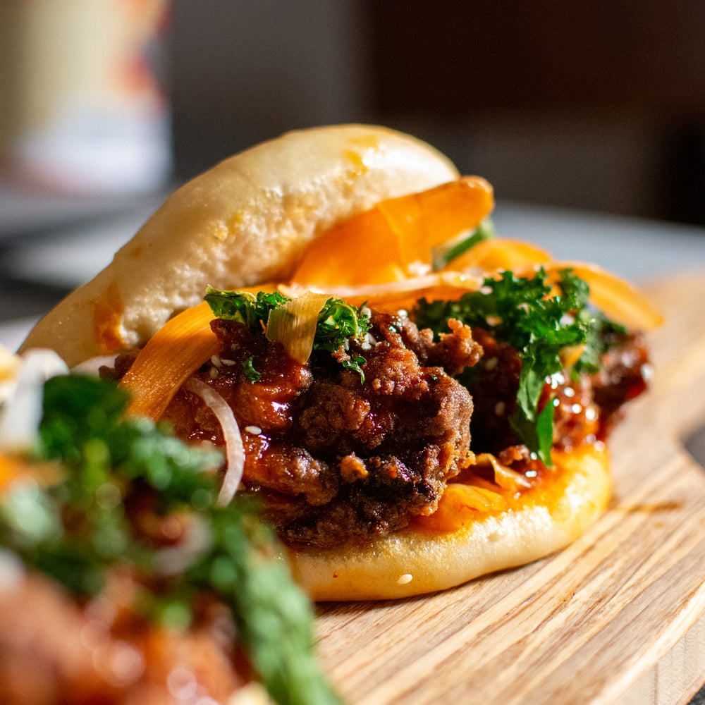 Korean Fried Chicken Bao Buns- Evening Class - The Artisans' Kitchen 