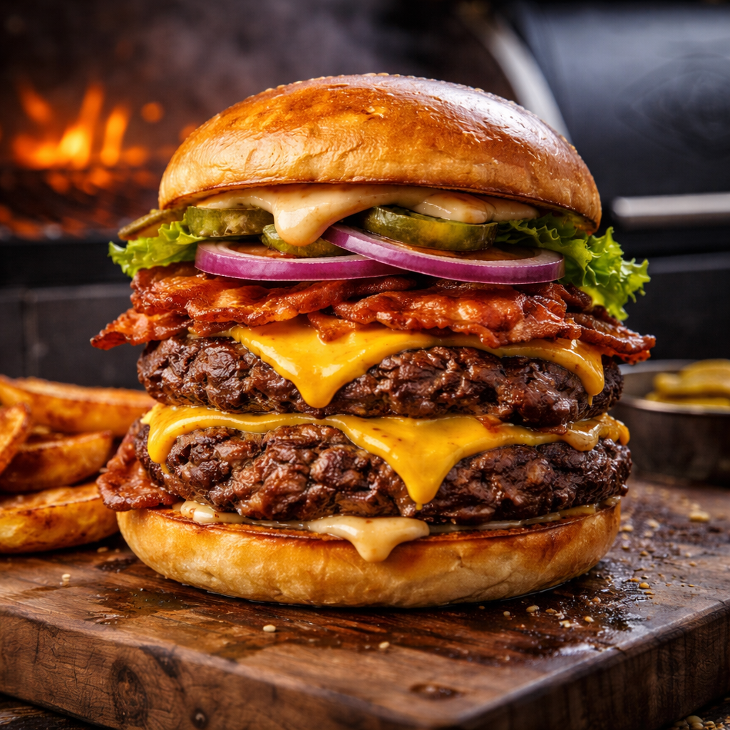 Cook Together: Build Your Own BBQ Smash Burger