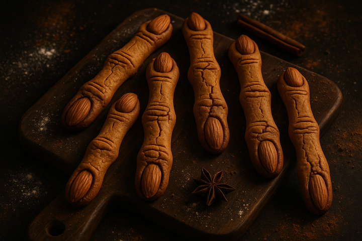 Ghoulish Gingerbread Fingers