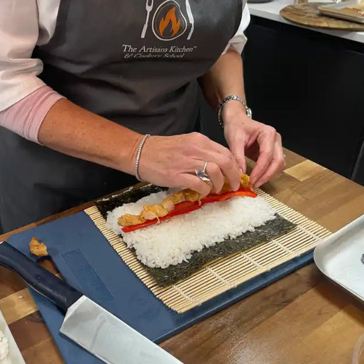 Sushi Masterclass – Panko Prawn Maki & Salmon with Avocado California Rolls