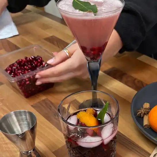 Festive Christmas Canapés & Cocktails