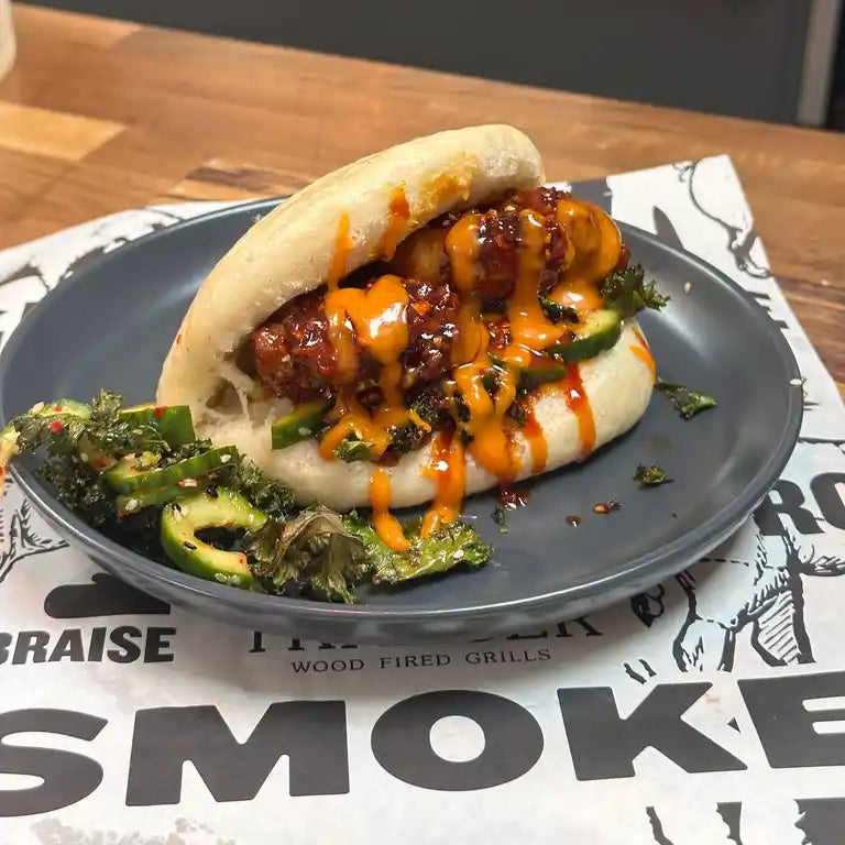 Korean Fried Chicken Bao Buns- Evening Class