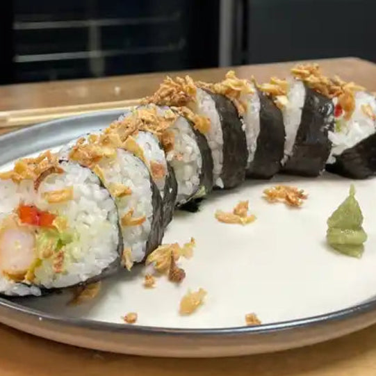 Sushi Masterclass – Panko Prawn Maki & Salmon with Avocado California Rolls